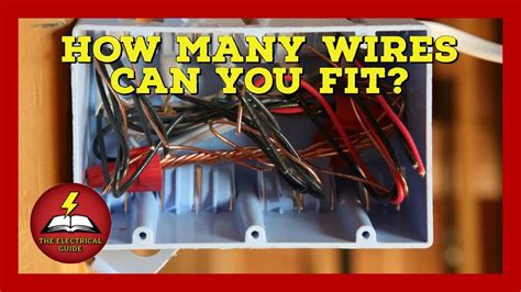 how many connections in an electrical box|how many wires in a box.